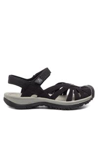 keen - Keen Sandały Rose Sandal 1008783 Czarny. Kolor: czarny. Materiał: skóra, nubuk