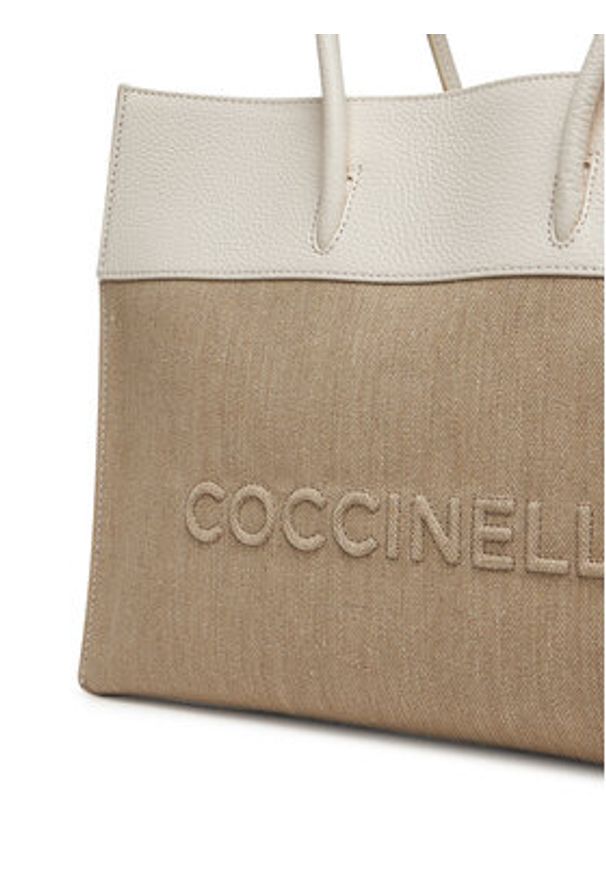 Coccinelle Torebka S91 18 02 01 949 Beżowy. Kolor: beżowy