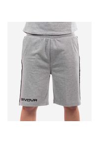 Spodenki sportowe Givova Terry pas jasnoszary L. Kolor: szary. Materiał: bawełna. Długość: krótkie. Sezon: lato