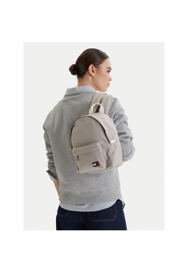 Plecak Tommy Jeans. Kolor: beżowy