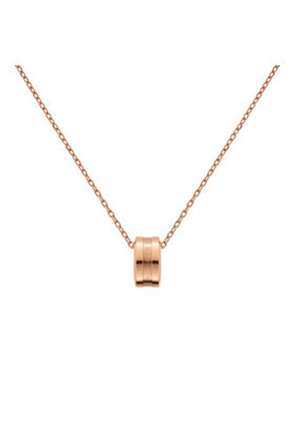 Daniel Wellington Naszyjnik Elan DW00400158 Różowe złocenie. Materiał: metalowe. Kolor: różowy