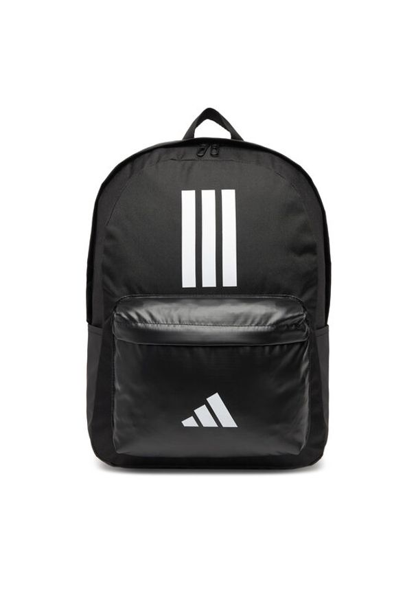 Adidas - adidas Plecak Classic Back-to-School 3-Stripes JD9563 Czarny. Kolor: czarny. Materiał: materiał