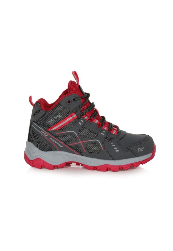 Buty trekkingowe dziecięce Vendeavour ES Regatta. Kolor: niebieski, fioletowy. Materiał: poliester