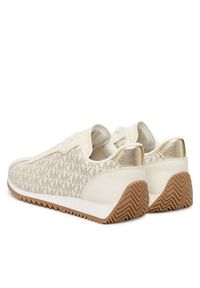 MICHAEL Michael Kors Sneakersy Rhodes 43T5RHFS3L Beżowy. Kolor: beżowy. Materiał: skóra #4