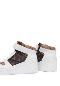Guess Sneakersy FLFRUK FAL12 Beżowy. Kolor: beżowy. Materiał: skóra #4