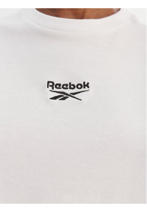 Reebok T-Shirt Ivanna RK25508CCW Biały Regular Fit. Kolor: biały. Materiał: bawełna