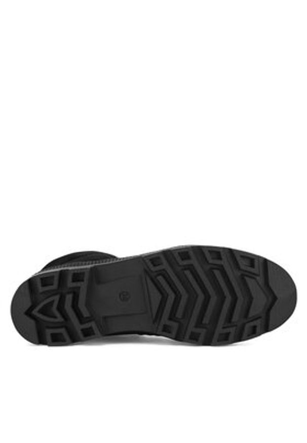 MEXX Trzewiki MX/008C-WI23 Czarny. Kolor: czarny. Materiał: skóra, zamsz