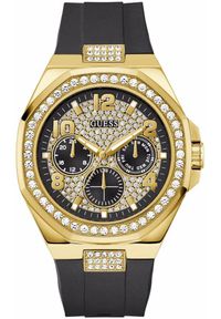 Zegarek męski Guess GW1002G2 CYRKONIE czarny. Kolor: czarny #1