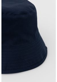 Tommy Jeans kapelusz dwustronny bawełniany kolor granatowy bawełniany. Kolor: niebieski. Materiał: bawełna