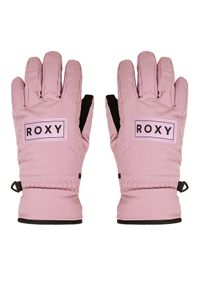 Rękawice narciarskie Roxy. Kolor: różowy. Sport: narciarstwo #1