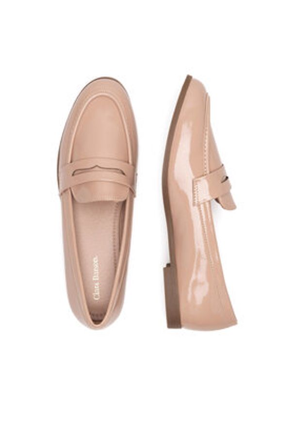 Clara Barson Lordsy WS270205-14 Beżowy. Kolor: beżowy. Materiał: materiał, syntetyk