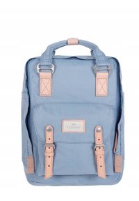 NoName - Plecak na laptopa Doughnut Macaroon - light blue