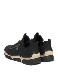 Rieker Sneakersy 45973-00 Czarny. Kolor: czarny. Materiał: syntetyk, materiał #7