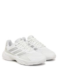 Adidas - adidas Buty do tenisa Courtjam Control 3 Clay JS2894 Biały. Kolor: biały. Materiał: materiał. Sport: tenis #5