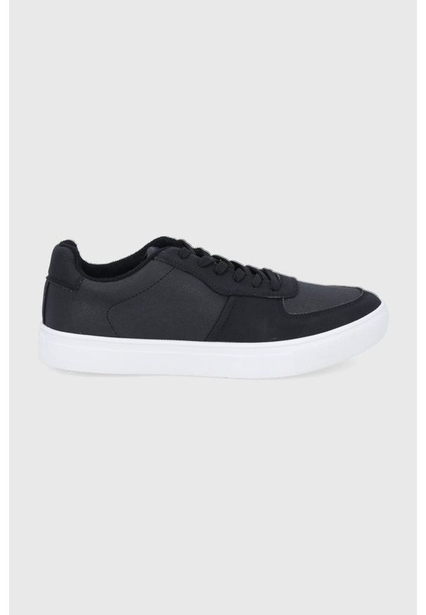 Aldo Buty KION kolor czarny. Nosek buta: okrągły. Kolor: czarny. Materiał: guma