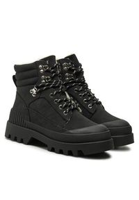 ONLY Shoes Trapery 15329861 Czarny. Kolor: czarny. Materiał: skóra #3