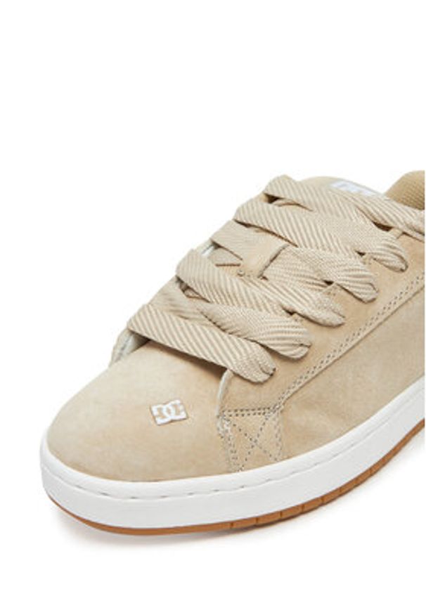 DC Shoes Sneakersy V5-10116 Beżowy. Kolor: beżowy. Materiał: zamsz, skóra