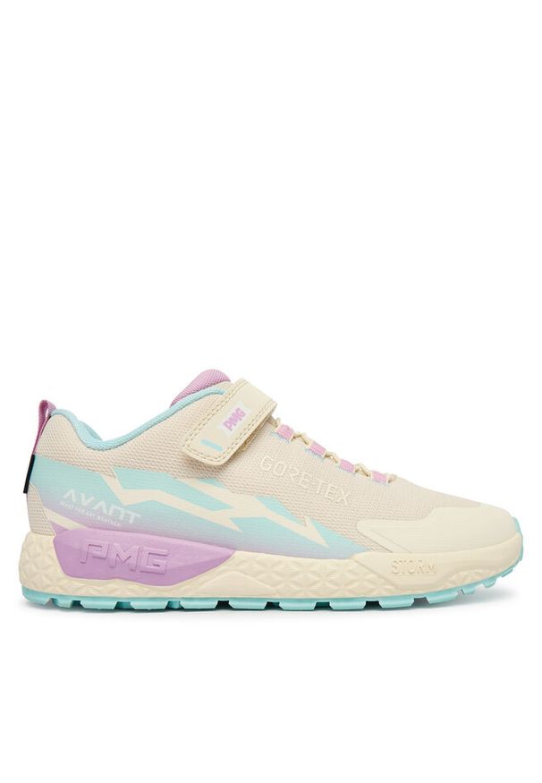Sneakersy Primigi. Kolor: beżowy