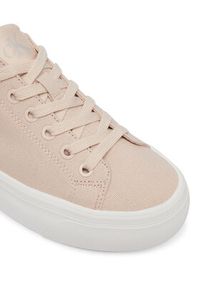 Calvin Klein Jeans Sneakersy Vulc Flatform Low Canvas Mg YW0YW01763 Różowy. Kolor: różowy. Materiał: materiał #5