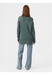 Vero Moda Sweter 10269229 Zielony Regular Fit. Kolor: zielony. Materiał: syntetyk #4