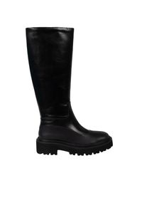 Pinko Kozaki "Fortaleza" | 1H20XP Y7K6 | Kobieta | Czarny. Okazja: na spacer. Zapięcie: zamek. Kolor: czarny. Materiał: skóra. Styl: elegancki, klasyczny #5