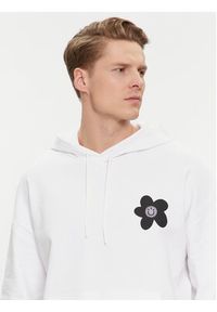 Hugo Bluza Nolumbine 50515648 Biały Relaxed Fit. Kolor: biały. Materiał: bawełna #5