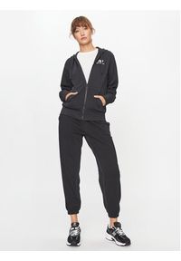 New Balance Bluza NB Essentials Stacked Logo Full Zip Hoodie WJ31530 Czarny Regular Fit. Kolor: czarny. Materiał: bawełna #4