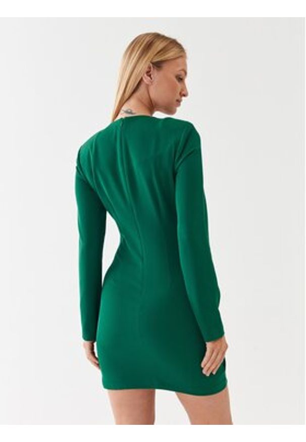 Silvian Heach Sukienka codzienna GPA23135VE Zielony Regular Fit. Okazja: na co dzień. Kolor: zielony. Materiał: syntetyk. Typ sukienki: proste. Styl: casual