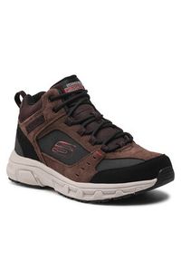 skechers - Skechers Trekkingi Ironhide 51895/CHOC Brązowy. Kolor: brązowy. Materiał: materiał. Sport: turystyka piesza #8