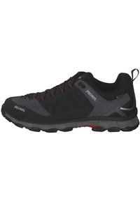MEINDL - Buty damskie trailowe Meindl Lite GTX. Kolor: wielokolorowy, szary, czerwony, brązowy. Materiał: zamsz, materiał, syntetyk. Technologia: Gore-Tex. Sport: turystyka piesza