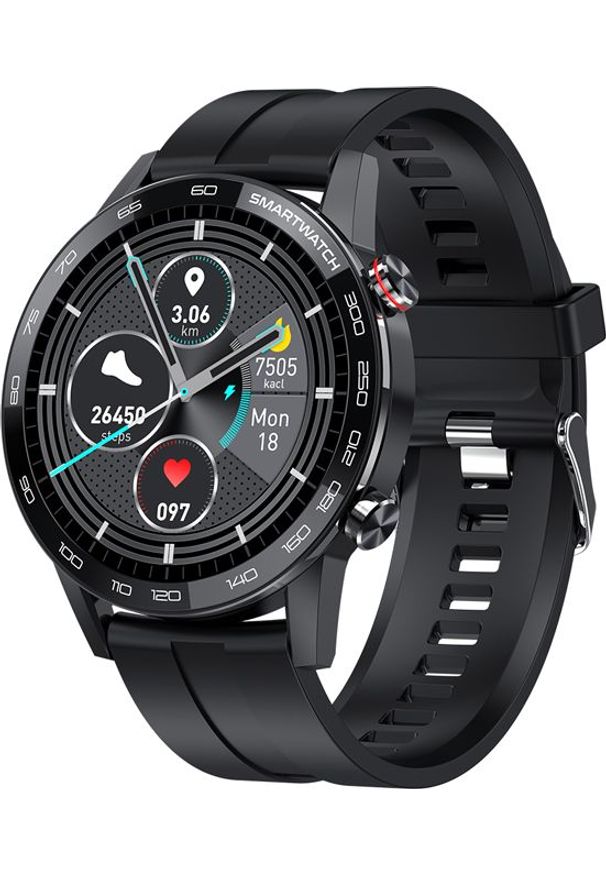 Smartwatch Microwear L16 Czarny. Rodzaj zegarka: smartwatch. Kolor: czarny