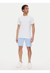 TOMMY HILFIGER - Tommy Hilfiger Szorty sportowe UM0UM03364 Błękitny Regular Fit. Kolor: niebieski. Materiał: bawełna. Styl: sportowy #3