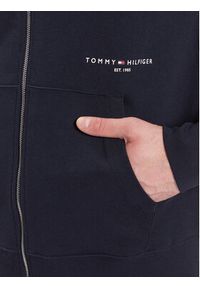 TOMMY HILFIGER - Tommy Hilfiger Bluza Global Stripe Tape MW0MW30020 Granatowy Regular Fit. Kolor: niebieski. Materiał: bawełna