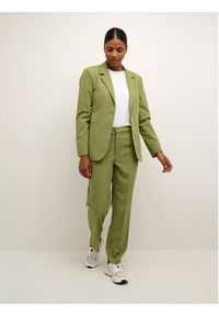 Kaffe Marynarka Sakura 10506684 Zielony Slim Fit. Kolor: zielony. Materiał: syntetyk #7