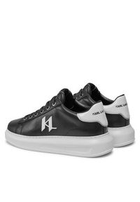 Karl Lagerfeld - KARL LAGERFELD Sneakersy KL62515 Czarny. Kolor: czarny. Materiał: skóra #5