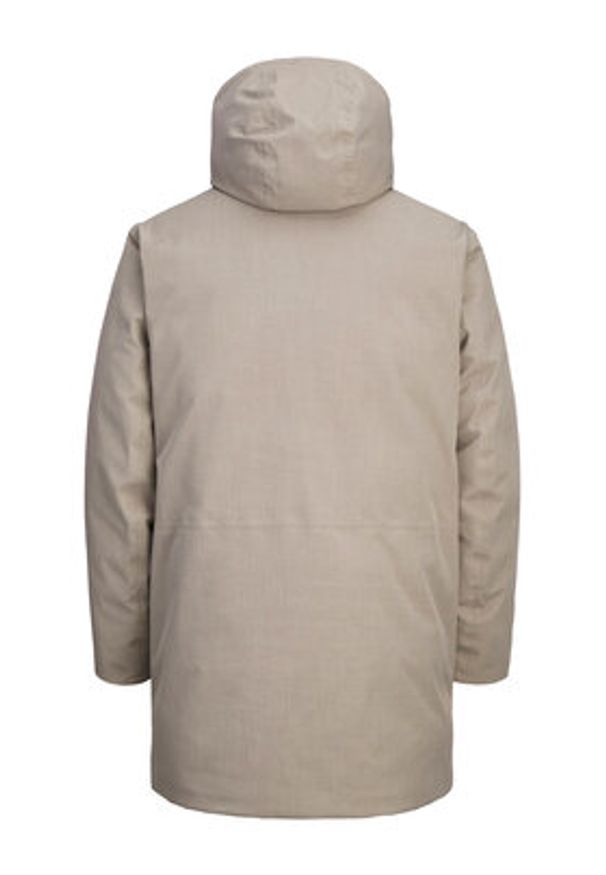 Jack & Jones Kurtka zimowa Cmoon 12284883 Beżowy Regular Fit. Kolor: beżowy. Materiał: syntetyk. Sezon: zima