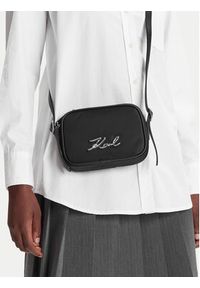 Karl Lagerfeld - KARL LAGERFELD Torebka A3W32092 Czarny. Kolor: czarny. Materiał: skórzane #5