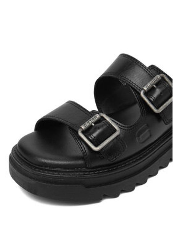 G-Star RAW - G-Star Raw Klapki CEO-WB-TAMMY-26 Czarny. Kolor: czarny. Materiał: skóra