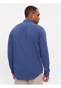 Polo Ralph Lauren Koszula 710654408116 Niebieski Regular Fit. Typ kołnierza: polo. Kolor: niebieski. Materiał: bawełna #5