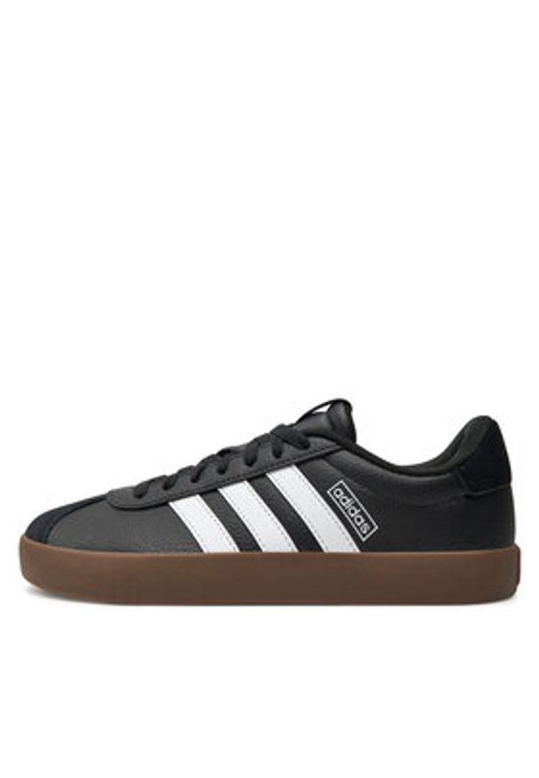 Adidas - adidas Sneakersy Court ID6286 Czarny. Kolor: czarny. Materiał: materiał