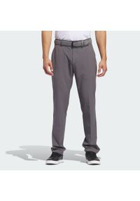 Adidas - Spodnie Ultimate365 Tapered Golf. Kolor: brązowy, szary, wielokolorowy. Materiał: materiał. Sport: golf