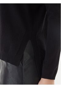 Kontatto Sweter 3M0800C Czarny Regular Fit. Kolor: czarny. Materiał: syntetyk #2