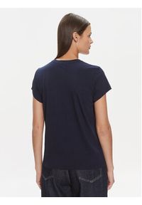 Polo Ralph Lauren T-Shirt 211898698006 Granatowy Regular Fit. Typ kołnierza: polo. Kolor: niebieski. Materiał: bawełna