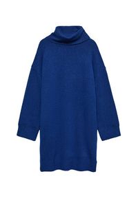 Vero Moda Sukienka dzianinowa Aquarius 10331900 Niebieski Regular Fit. Kolor: niebieski. Materiał: syntetyk #3