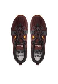 Jack Wolfskin Sneakersy Spirit Low M 4056611 Bordowy. Kolor: czerwony. Materiał: materiał