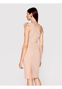 Babylon Sukienka koktajlowa N_MF5012 Różowy Slim Fit. Kolor: różowy. Styl: wizytowy #4