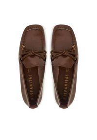 Hispanitas Loafersy HI254292 Brązowy. Kolor: brązowy. Materiał: skóra