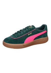 Puma Buty Club Klassika Sd 40071805. Kolor: zielony. Materiał: zamsz, materiał #1
