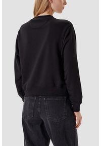 Guess - GUESS Czarna damska bluza Studded Love, Rozmiar M. Kolor: czarny