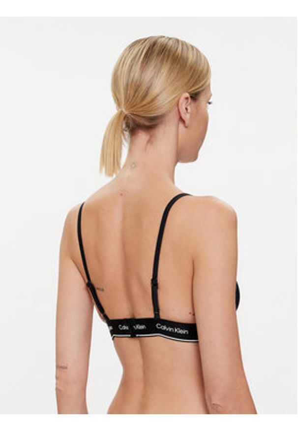 Calvin Klein Swimwear Góra od bikini KW0KW02424 Czarny. Kolor: czarny. Materiał: syntetyk